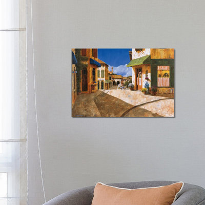 On My Way To The Market by Gilles Archambault - Wrapped Canvas Painting