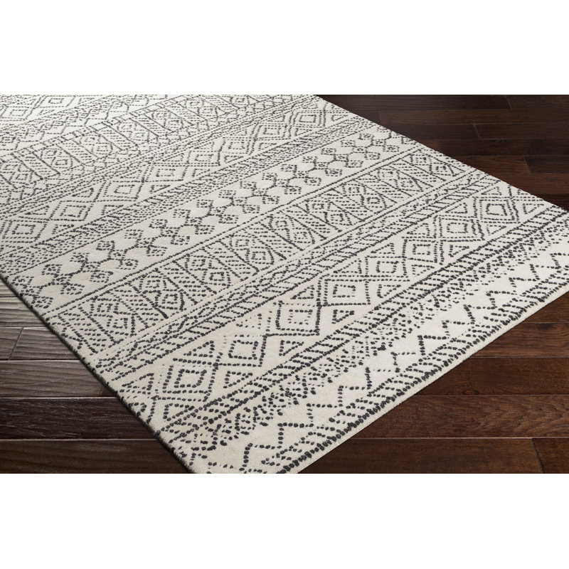 Dunstable Wool Geometric Indoor Rug, Rectangle 8'10" x 12'