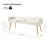 Millbury Polyester Upholstered Bench with Metal Leg-426484238