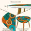 Ensemble de 2 tables basses gigognes Triangle