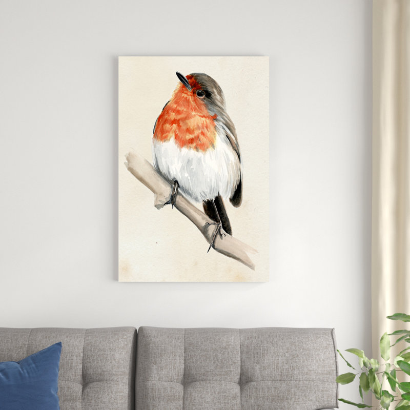 Petit oiseau sur une branche IV, H 36 po x l 24 po x P 1,25 po