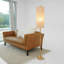 Lampe sur pied Vialux - Chêne et naturel