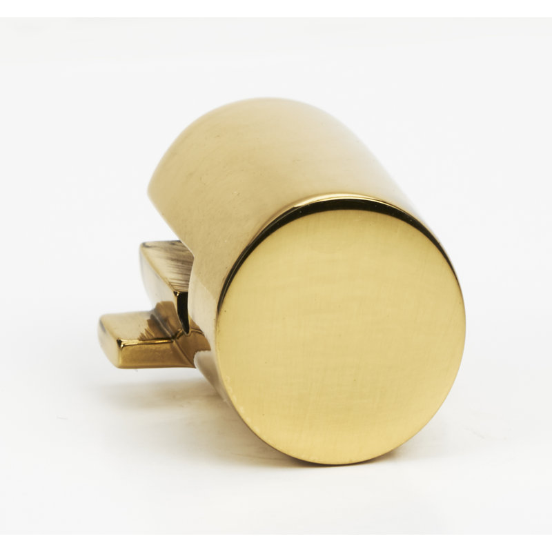Polished Brass Modern Drop Bail Cabinet Pull