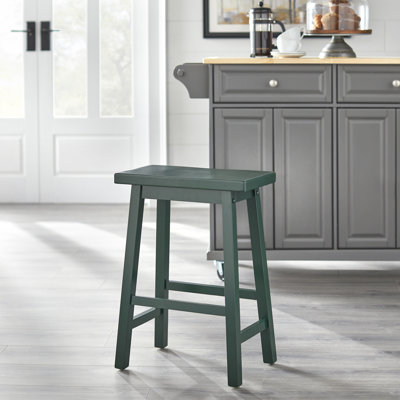 Kirkwood Solid Wood Counter Stool with Solid Wood Frame