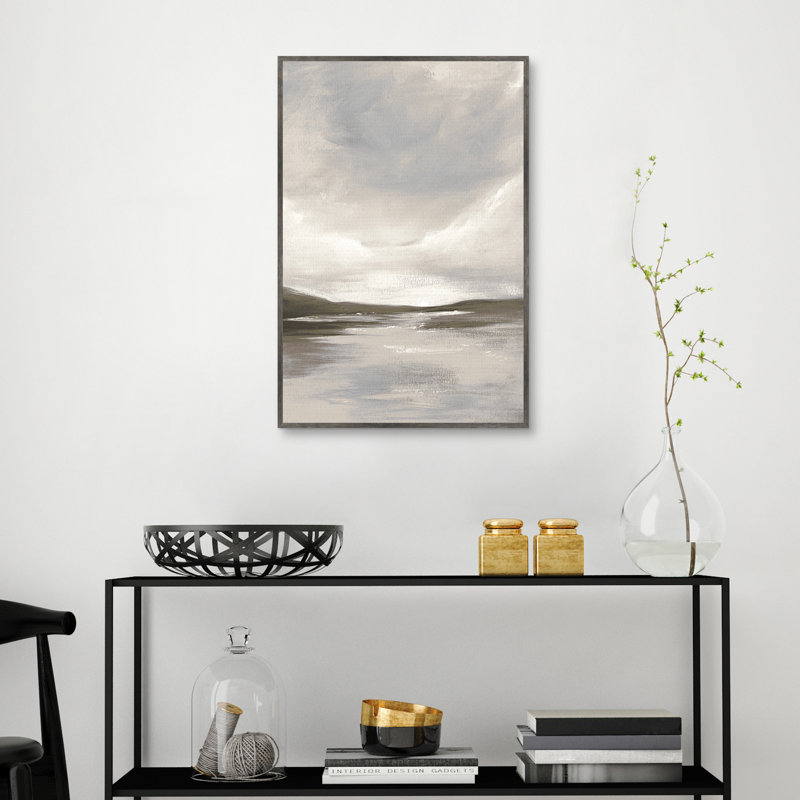 «Abstract Sky B» par Willowbrook, art mural encadré