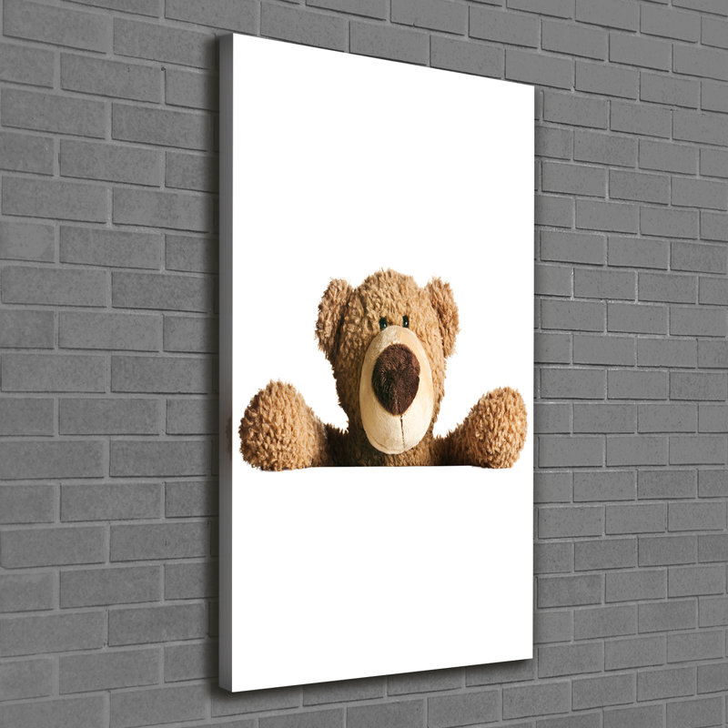 Teddy Bear - Wrapped Canvas Print
