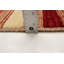 Tapis unique en laine noué à la main 3 pi x 5 pi 4 po nouvel âge Branov - orange / brun / beige