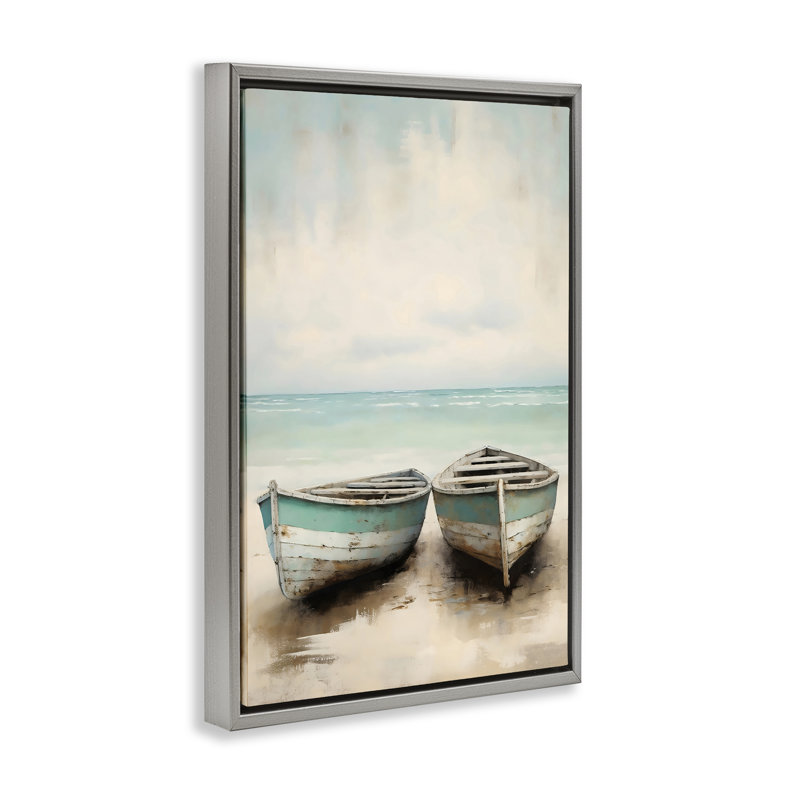 Cadre flottant patiné, par LSR Design Studio, Cadre flottant gris lustré, H 25 po x l 17 po