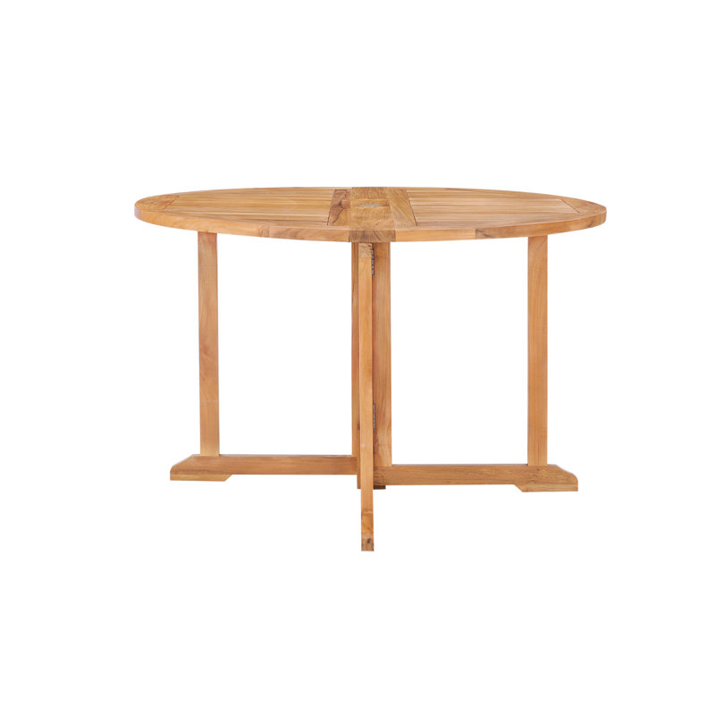 Outdoor Round Teak Dining Table