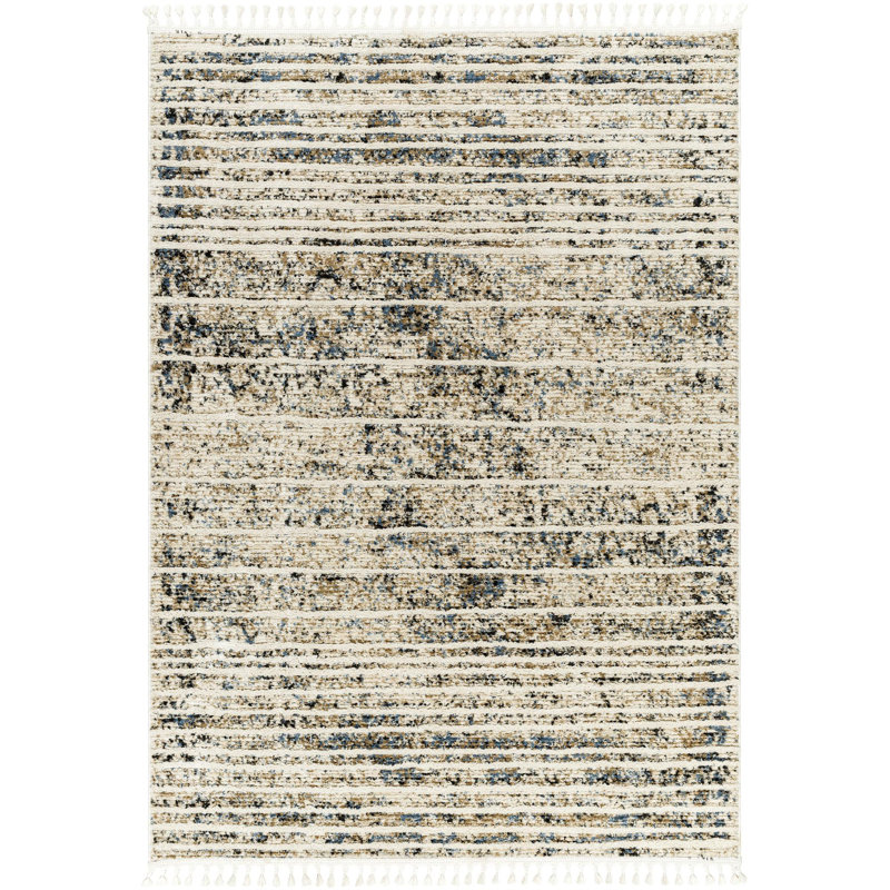 Abstract Indoor Rug, Rectangle 7'10" x 10'