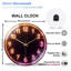 Horloge murale 12 po Glow