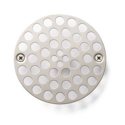FundamentALL 4" Round Screw-In Shower Drain Cover