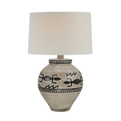 Howle Hydrocal Table Lamp