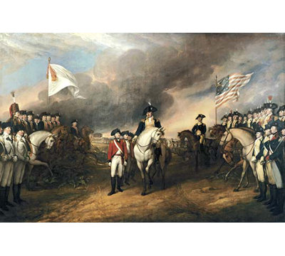 " Surrender Of General Cornwallis " by John Trumbull
