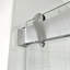 Porte de baignoire coulissante lisse sans cadre avec verre transparent de 3/8 po (10 mm) Opal Mirage MCOCOD l 56 à 60 po x H 66 po-99053233