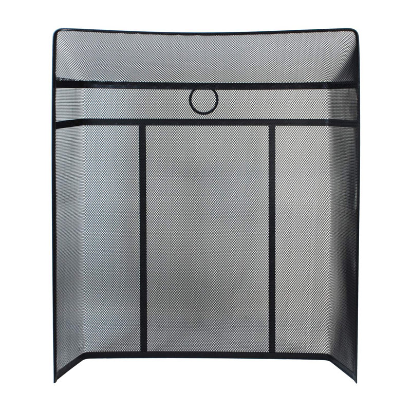 Amitiel 154.94cm x 40.64cm Steel Spark Screen