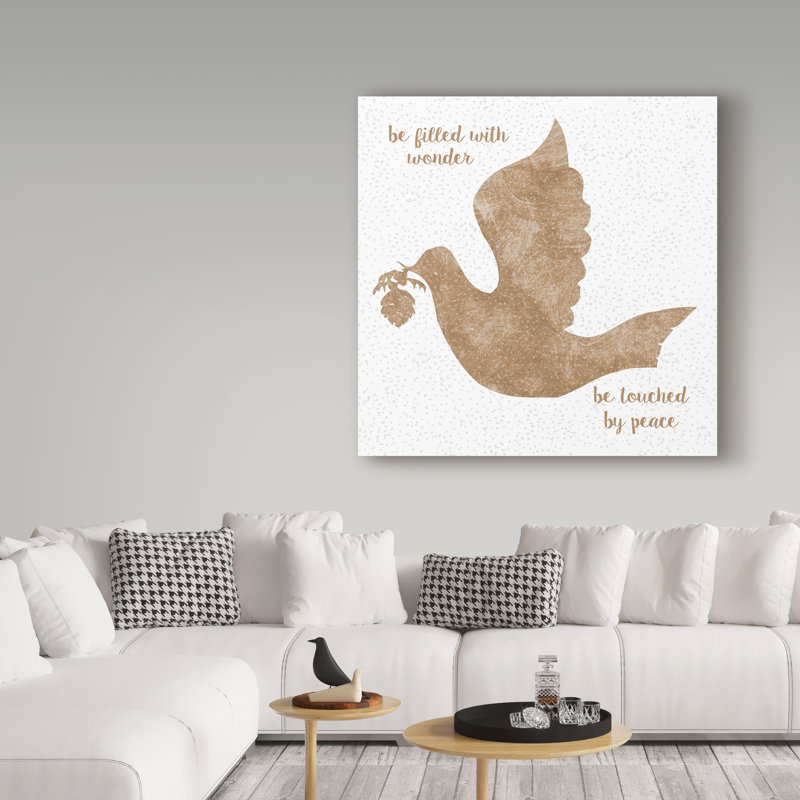 Keishawna «Natural Dove F», impression sur toile tendue, H 14 po x l 14 po