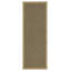 Terre en terre / gris 3 po X 7 pi 3 po Tapis intérieur / extérieur