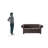 Huskins Upholstered 68.4'' Sofa