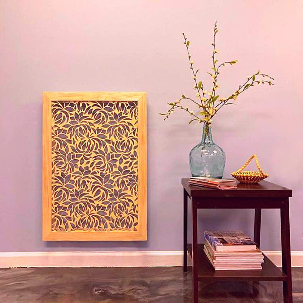 Magnetic Stellar Air intake Decorative Vent - Leaves Design Magnetic StellarAir Vents