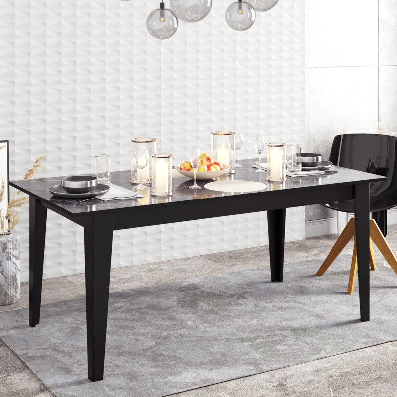 Goodlow Dining Table, Black