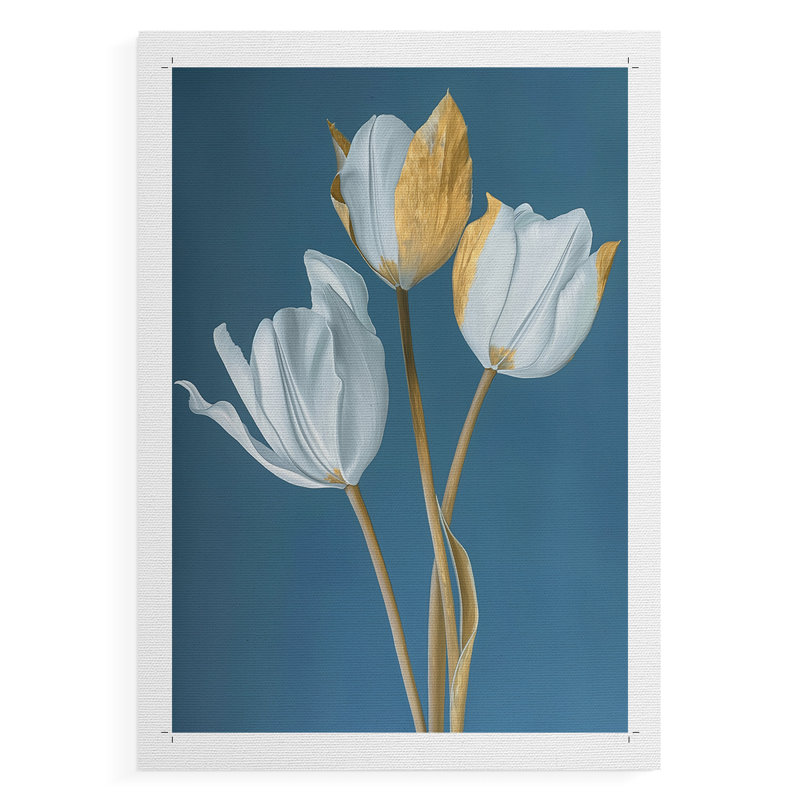 Série FLORAL CXLVI - Impression sur toile seulement - NON CADRE, H 12 po x l 8 po