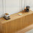 Modern Wavy Sideboard with Curved Design and Ample Storage,Perfect for Living Room-1862300025