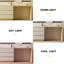 L-Shape Vanity Table with Storage Chest, Extending Design in Oak Effect and Light Grey, 6 Drawer Unit Fast Dispatch From UK Warehouse – Dispatched Within 2 Days