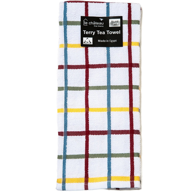 Tea Towel Kitchen Towel, Red