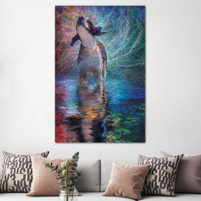 Canis Arcus by Iris Scott - Wrapped Canvas Painting, 152.5 cm H x 101.5 cm W