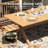 9 Pieces Outdoor Dining Set With Rectangular Dining Table And 8 Chairs-1024060152-1024060155-1024060156