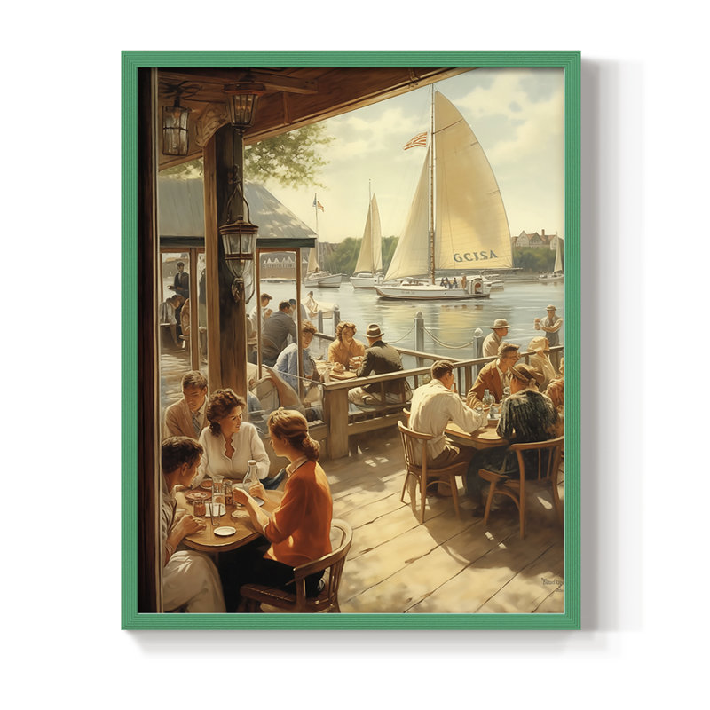 «NAUTICAL Series DCxxi», Vert, H 30 po x l 24 po
