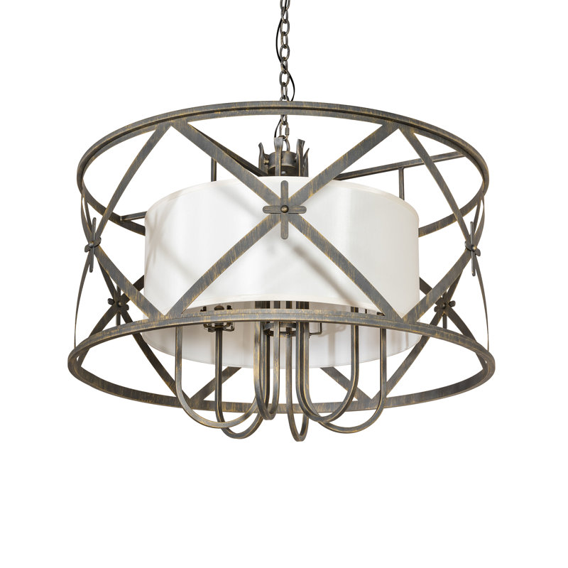 38" Wide Penelope 6 Light Pendant
