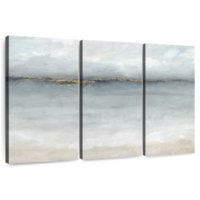 Avery mer sereine or gris paysage