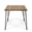 Table 32,5 "en bois et métal - Style rétro moderne