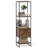 4-Tier Bookshelf with 4 Open Shelves Storage Drawer Modern Book Storage Organizer-2134058011