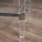 Ultra-Modern Tempered Glass and Acrylic Coffee Table
