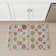Machine Washable Indoor/Outdoor Mattera ACN2288 Damask Rug
