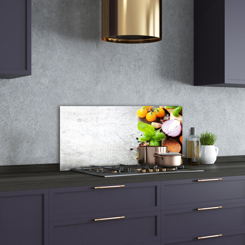 Lisonbee 50cm W x 100cm L Glass Peel and Stick Panel