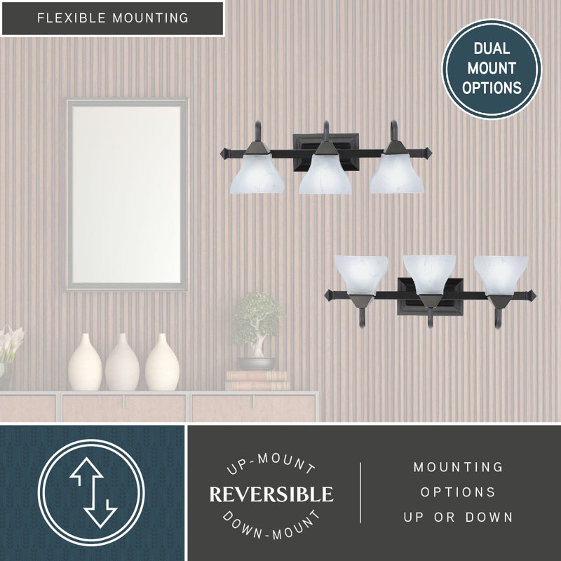 Sanremo 3 - Light Dimmable Vanity Light