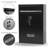 Key Lock Mailboxes For Outside, Locking Wall Mount Mailbox, Security Key Drop Box For Letters Newspapers, Cards, 12.4H X 8.54L X 3.35W Inches, Black