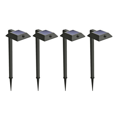Solar Powered Integrated LED Pathway Light