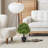 27.5'' Boxwood Ball Topiary Trees Faux Topiary Tree in Pot