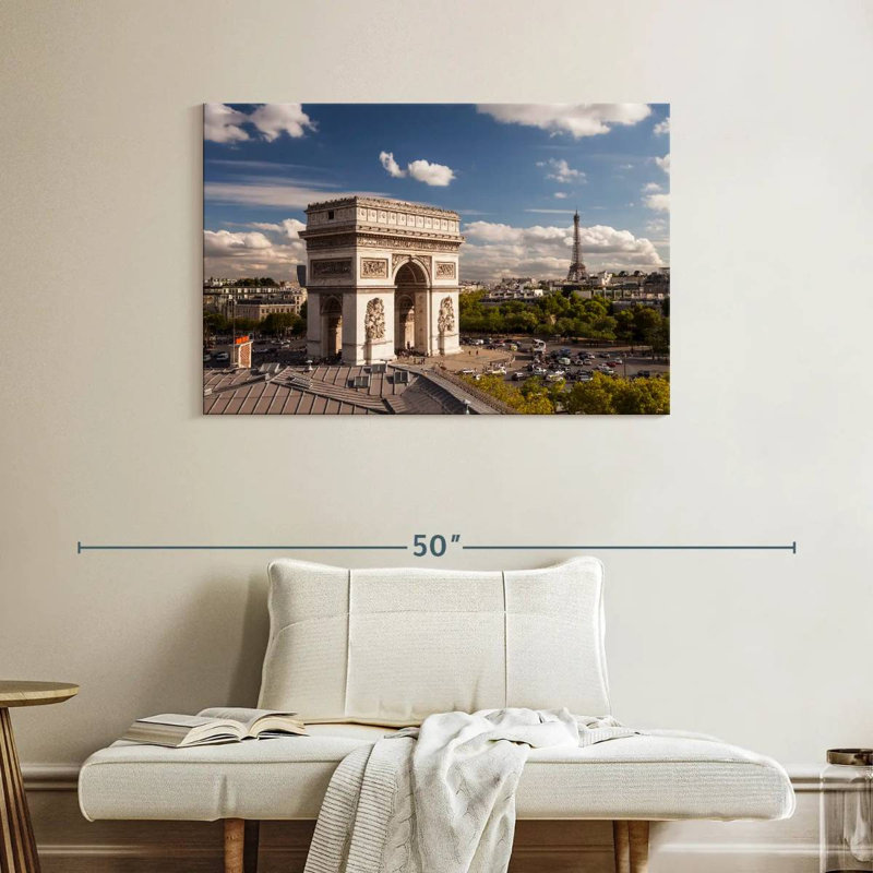 Arc de Triomphe, H 26 po x l 39 po