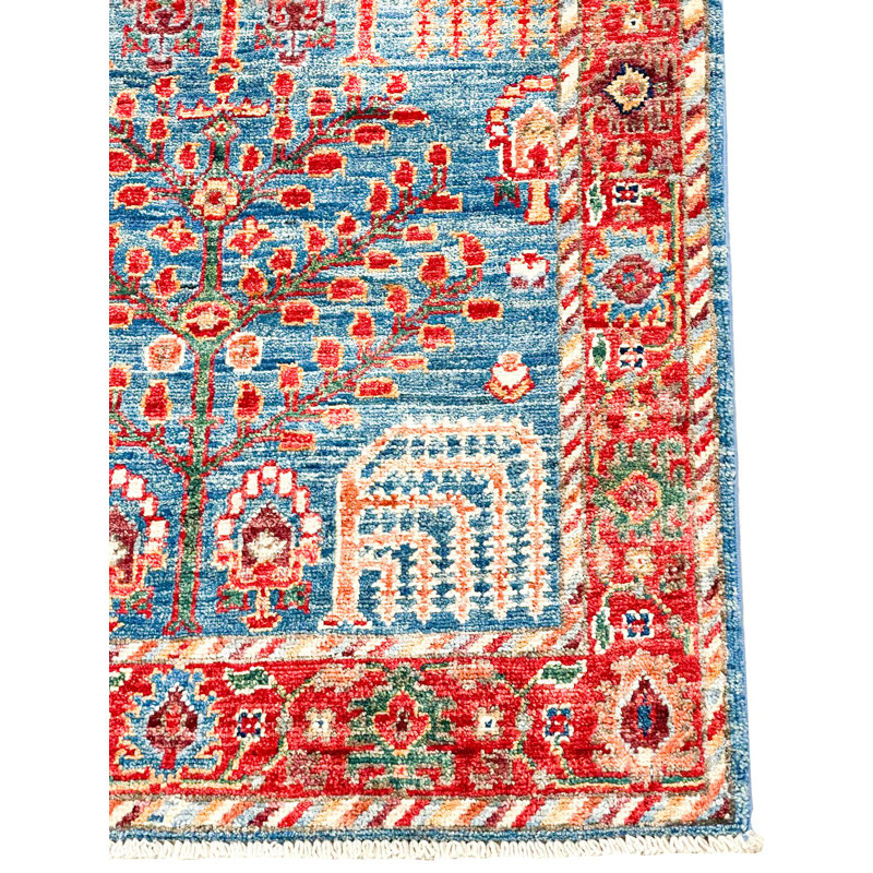 Tapis tribal unique en son genre
