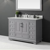Rosecliff Heights Orin Bathroom Vanity with Carrara Marble Top | Wayfair