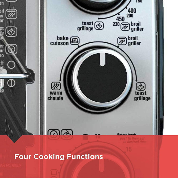 Black & Decker 6-Slice Convection Countertop Oven - Stainless Steel