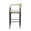 Tabouret de bar moderne pour îlot de cuisine (ensemble de 2)-1559880203