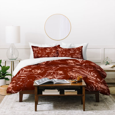 Polyester Floral Duvet Cover