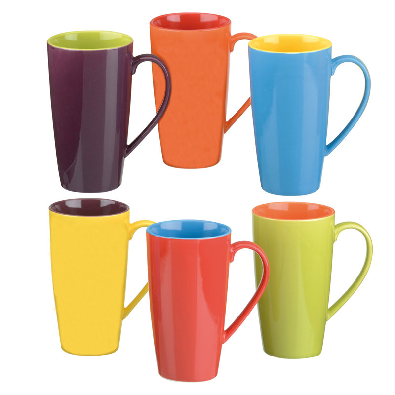 Harlequin Latte Mugs